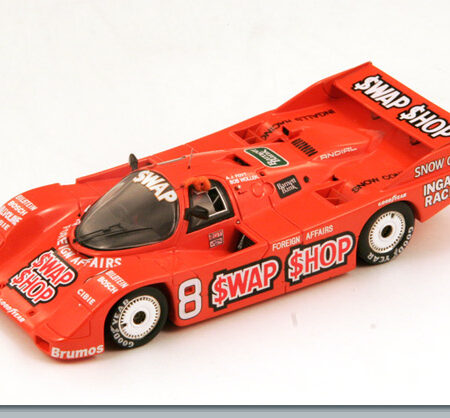 Spark Model PORSCHE 962 N.8 WINNER SEBRING 12 HOURS 1985 WOLLEK-FOYT 1:43