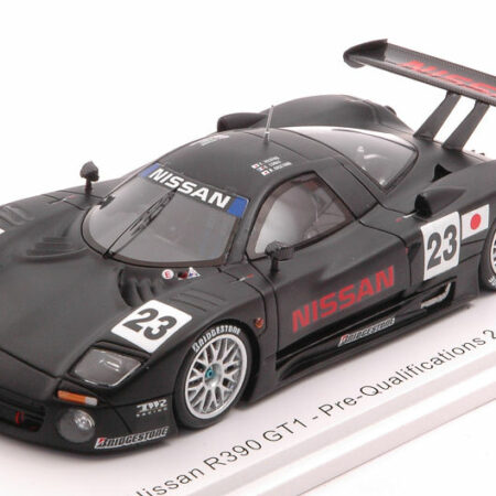 Spark Model NISSAN R390 GT1 N.23 PRE-QUALIF.LM 1997 HOSHINO-COMAS-KAGEYAMA 1:43