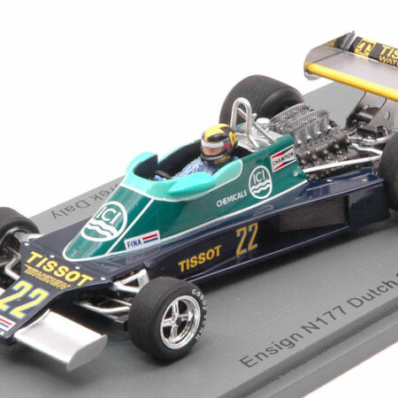 Spark Model ENSIGN N177 DEREK DALY 1978 N.22 DUTCH GP 1:43