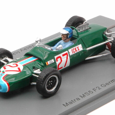 Spark Model MATRA MS5 JACKY ICKX 1966 N.27 F2 GERMAN GP 1:43