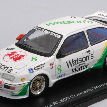 Spark Model FORD SIERRA RS RS500 COSWORTH N.8 WINNER MACAU G.RACE 1989 T.HARVEY 1:43