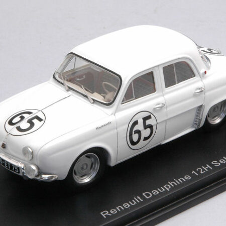 Spark Model RENAULT DAUPHINE N.65 35th 12 H SEBRING 1957 THIRION-FERRIER-SPYDEL 1:43