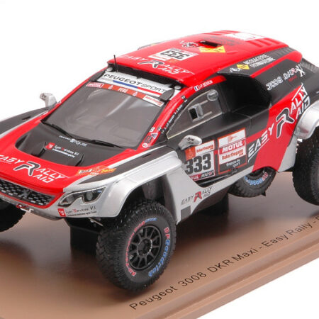 Spark Model PEUGEOT 3008 DKR N.333 DAKAR 2019 J.P.BESSON-J.BRUCY 1:43