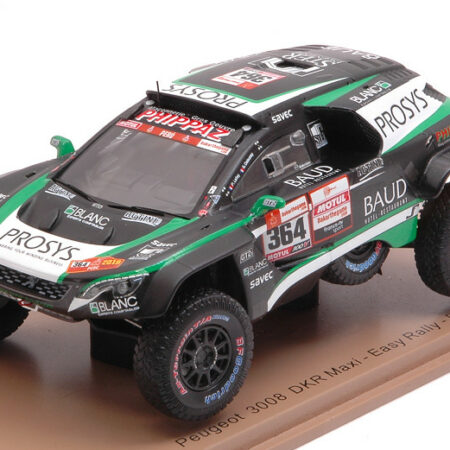 Spark Model PEUGEOT 3008 DKR N.364 DAKAR 2019 P.LAFAY-S.DELAUNAY 1:43