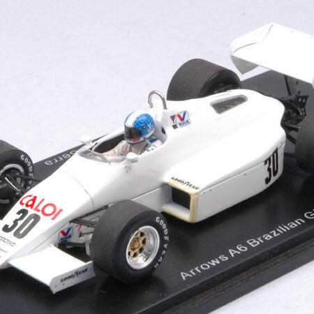 Spark Model ARROWS A6 CHICO SERRA 1983 N.30 BRAZILIAN GP 1:43