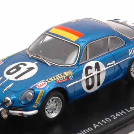 Spark Model ALPINE A110 N.61 LM 1968 M.NUSBAUMER-J.BOURDON 1:43