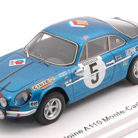 Spark Model ALPINE A110 N.5 9th MONTE CARLO 1971 J.VINATIER-M.GELIN 1:43