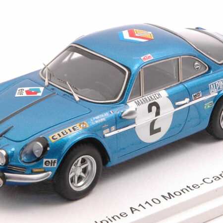 Spark Model ALPINE A110 N.2 MONTE CARLO 1971 J.P.NICOLAS-C.ROURE 1:43