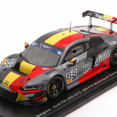 Spark Model AUDI R8 LMS N.88 FIA GT VALLELUNGA 2019 L.MACHIELS-L.VERDONCK 1:43