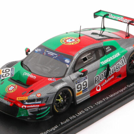 Spark Model AUDI R8 LMS N.99 FIA GT VALLELUNGA 2019 M.RAMOS-H.CHAVES 1:43