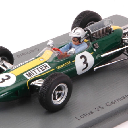 Spark Model LOTUS 25 GERHARD MITTER 1965 N.3 GERMAN GP 1:43