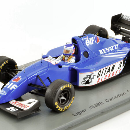 Spark Model LIGIER JS39B OLIVIER PANIS 1994 N.26 12th CANADIAN GP 1:43