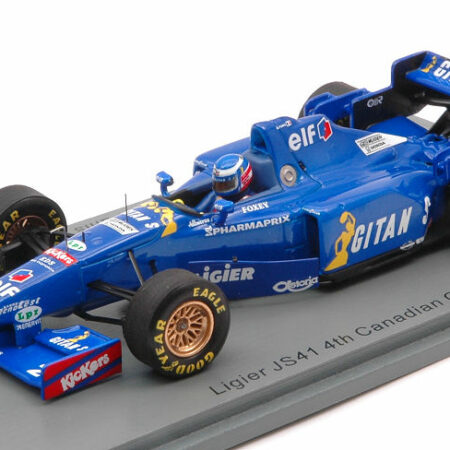 Spark Model LIGIER JS41 OLIVIER PANIS 1995 N.26 4th CANADIAN GP 1:43