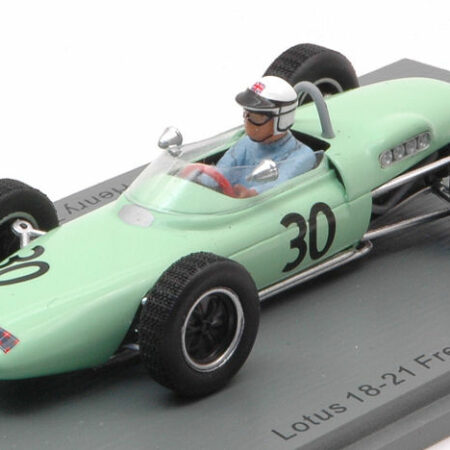 Spark Model LOTUS 18-21 HENRY TAYLOR 1961 N.30 FRENCH GP 1:43