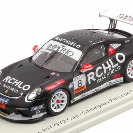 Spark Model PORSCHE 911 GT3 CUP N.8 CARRERA CUP BRAZIL 2018 W.NEUGEBAUER 1:43