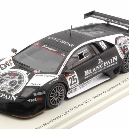 Spark Model LAMBORGHINI MURCIELAGO LP670 R-SV N.25 FIA GT1 2010 R.ZONTA-KECHELE 1:43