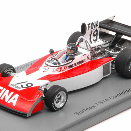 Spark Model SURTEES TS16 N.19 CANADIAN GP 1974 HELMUTH KOINIGG 1:43