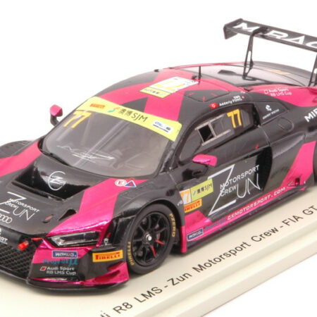 Spark Model AUDI R8 LMS N.77 FIA GT WORLD CUP MACAU 2018 A.FONG 1:43