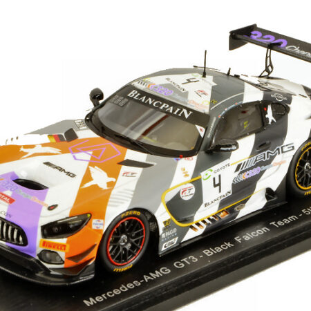 Spark Model MERCEDES GT3 N.4 5th 24 H SPA 2018 Y.BUURMAN-L.STOLZ-M.ENGEL 1:43