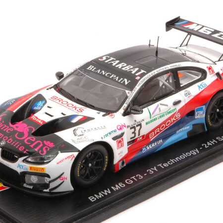 Spark Model BMW M6 GT3 N.37 24 H SPA 2019 BOURGOIS-VANNELET-BUFFIN-HAEZEBROUCK 1:43