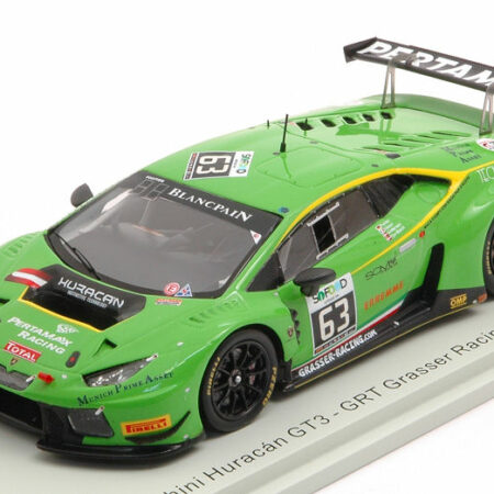 Spark Model LAMBORGHINI HURACAN GT3 N.63 24 H SPA 2016 ALESSI-POHLER-FJORD.AND.1:43