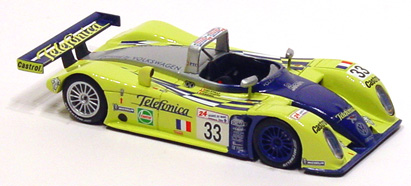 Spark Model REYNARD 2 KQ VOLKSWAGEN N.33 LM 00