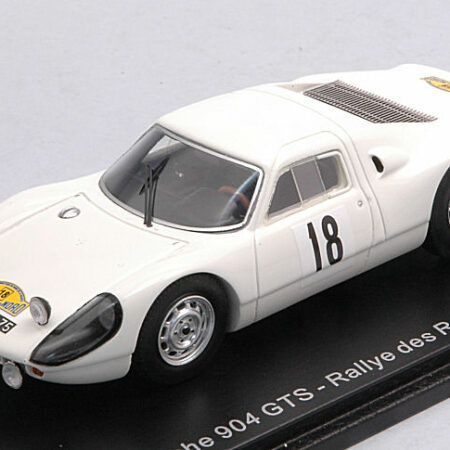 Spark Model PORSCHE 904 GTS N.18 RALLY DES ROUTES DU NORD 1966 J.SCHLESSER-A.SCHLESS