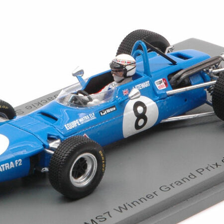 Spark Model MATRA MS7 JACKIE STEWART 1968 N.8 WINNER GP DE PAU F2 1:43