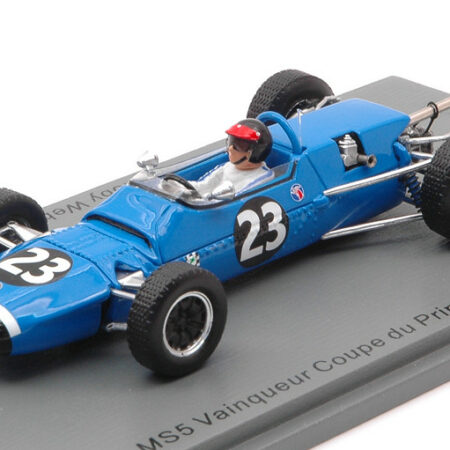 Spark Model MATRA MS5 N.23 WINNER COUPE DU PRINTEMPS F3 NOGARO 1967 ROBY WEBER 1:43