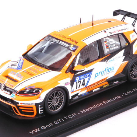 Spark Model VW GOLF GTI N.174 NURBURGRING 2017 PAATZ-KOCSIS-HANG-KLUGE 1:43