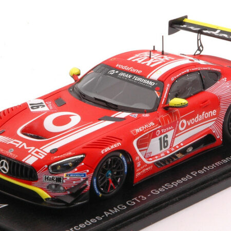 Spark Model MERCEDES GT3 N.16 24 H NURB.2019 V.D.ZANDE-VAUTIER-HEYER-SEYFF.1:43