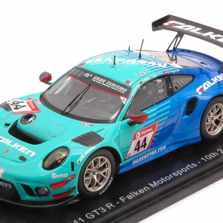 Spark Model PORSCHE 911 GT3 N.44 10th 24 H NURBURGRING 2020 MULLER-BACHLER-DUMBRECK-