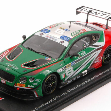 Spark Model BENTLEY CONTINENTAL GT3 N.8 ITALIAN GT 2018 NLARINI-A.CAFFI 1:43