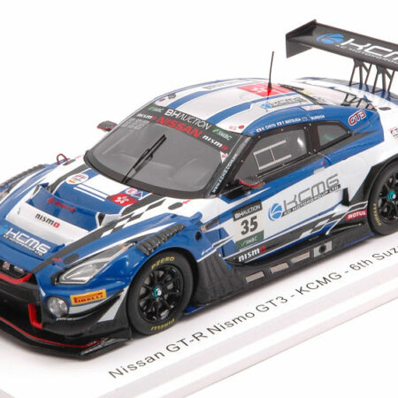 Spark Model NISSAN GT-R N.35 6th 10 H SUZUKA 2019 CHIYO-BOURDON-MATSUDA 1:43