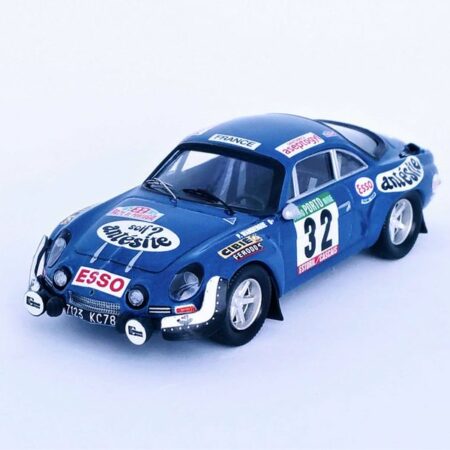 Trofeu ALPINE-RENAULT A110 RALLY OF PORTUGAL 1975 WAMBERGUE/BRETON 1:43