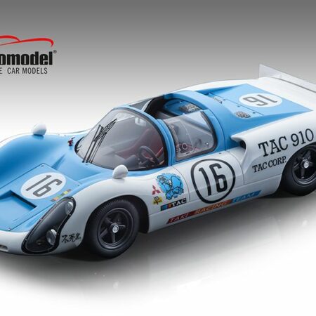 Tecnomodel PORSCHE 910 N.16 TAKI RACING JAPAN GP 1969  1:18