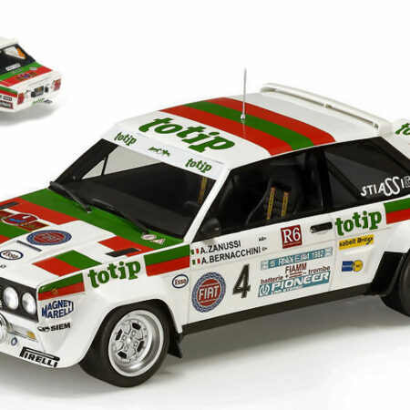 TopMarques FIAT 131 ABARTH TOTIP RALLY ELBA 1982 A.ZANUSSI-A.BERNACCHINI 1:18