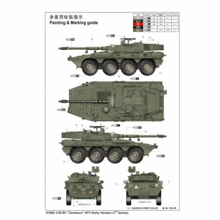 Trumpeter CARRO CENTAURO KIT 1:35