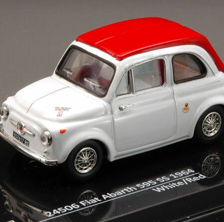 Vitesse FIAT ABARTH 595 SS 1964 WHITE/RED 1:43