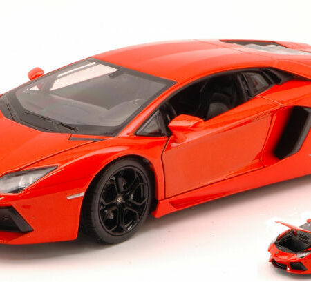 Welly LAMBORGHINI AVENTADOR LP 700-4 2011 ARANCIO ARGOS 1:24