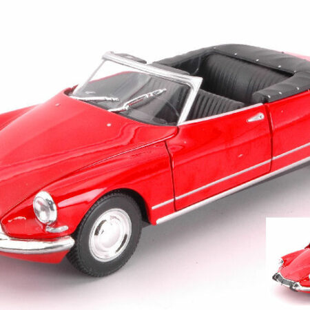 Welly CITROEN DS 19 1956 CABRIO OPEN RED 1:24