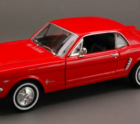 Welly FORD MUSTANG COUPE' 1964 RED 1:24