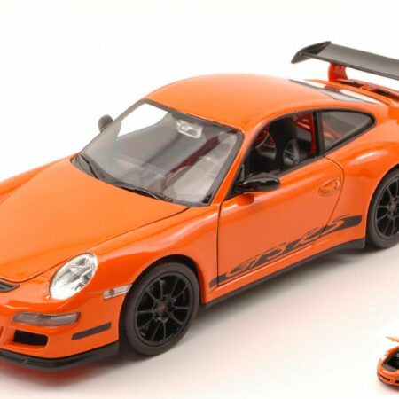 Welly PORSCHE 911 GT3 RS (997) 2006 ORANGE 1:24