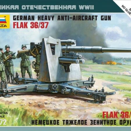 Zvezda GERMAN 88 MM FLAK 36 KIT 1:72