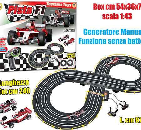 Teorema PISTA F 1 m 2,4 C/ACCUMULATORE MANUALE