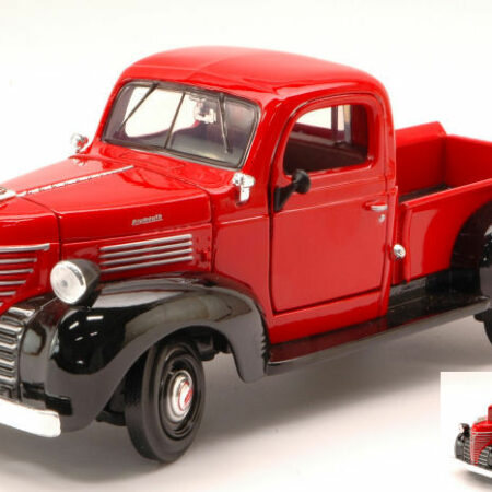 MotorMax PLYMOUTH PICK UP 1941 RED 1:24