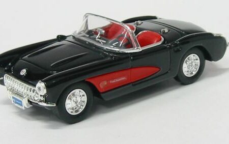 Lucky Die Cast CHEVROLET CORVETTE 1957 BLACK 1:43