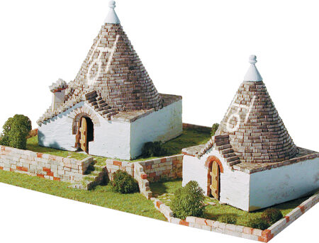 Aedes Ars TRULLI PUGLIESI DI ALBEROBELLO PCS 2800 KIT 1:80