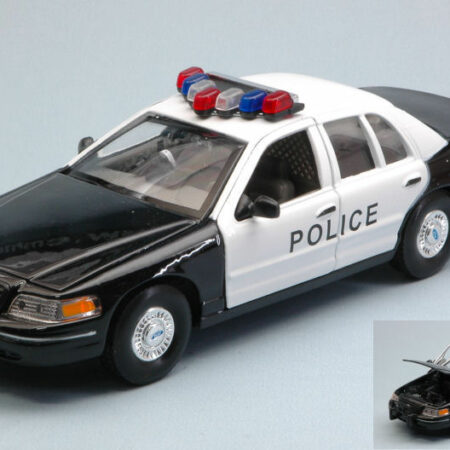 Welly FORD CROWN VICTORIA POLICE 1:24