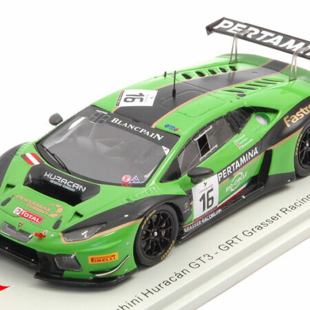 Spark Model LAMBORGHINI HURACAN GT3 N.16 24 H SPA 2016 BORTOLOTTI-BLEEKEMOLEN-INEICH